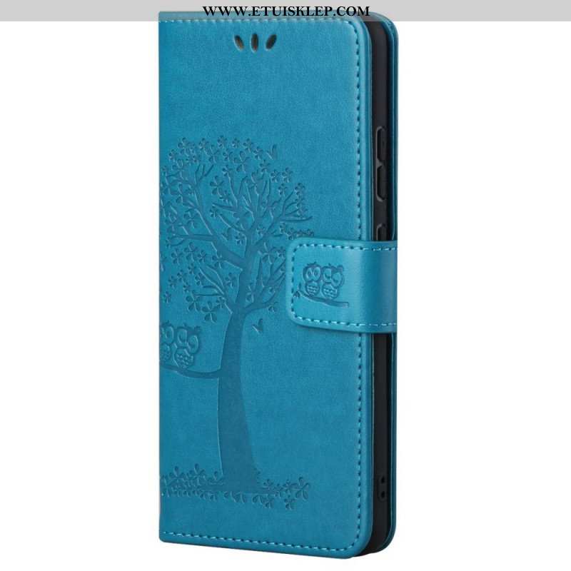 Etui Folio do Samsung Galaxy M23 5G Sowa Drzewo